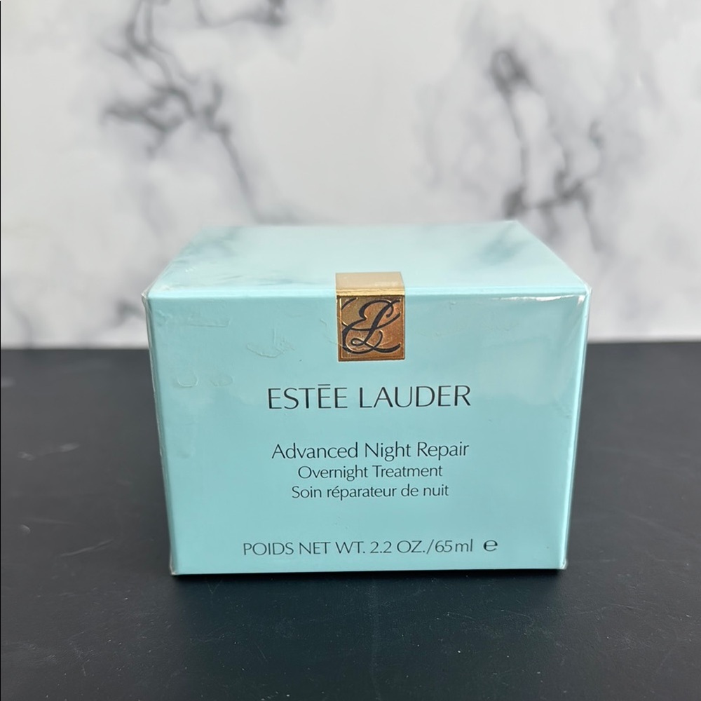 Estee Lauder Advanced Night Repair - Light Blue and Gold